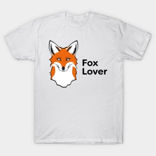 Fox lover | Cute fox head T-Shirt